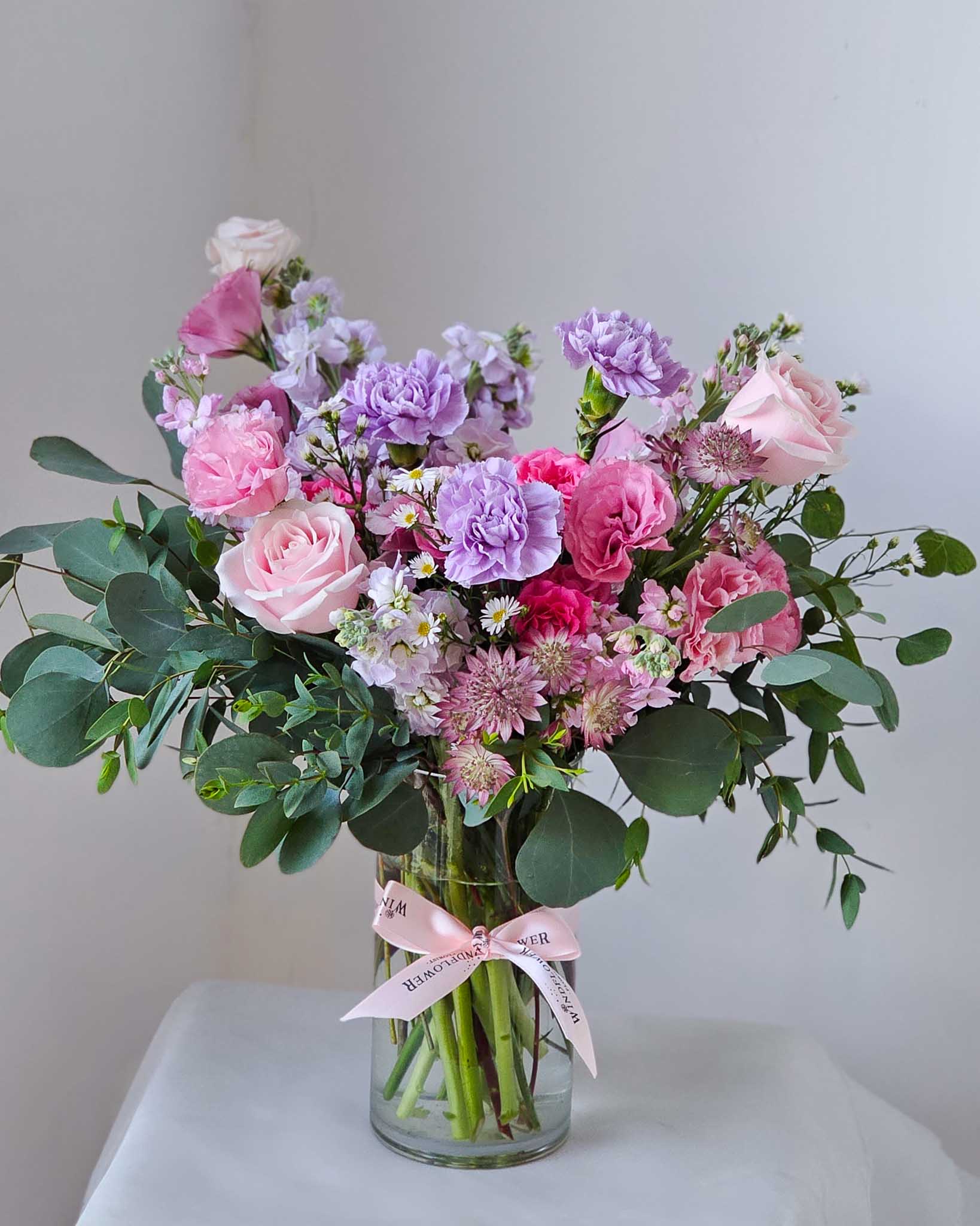 Filial Flower Vase Arrangement | Free Same-Day Flower Delivery Singapore