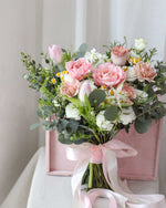 Melody Bridal Bouquet - Frontal | Free Same-Day Flower Delivery Singapore