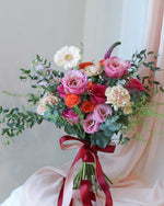 Miyabi Bridal Bouquet - Frontal | Free Same-Day Flower Delivery Singapore
