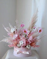 Boite De Fleur Seche Ballerina Preserved Flowers | Free Same-Day Flower Delivery Singapore