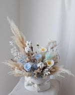 Boite De Fleur Seche Misty Preserved Flowers | Free Same-Day Flower Delivery Singapore