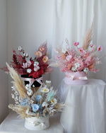 Boite De Fleur Seche Misty Preserved Flowers by Windflower Florist Singapore