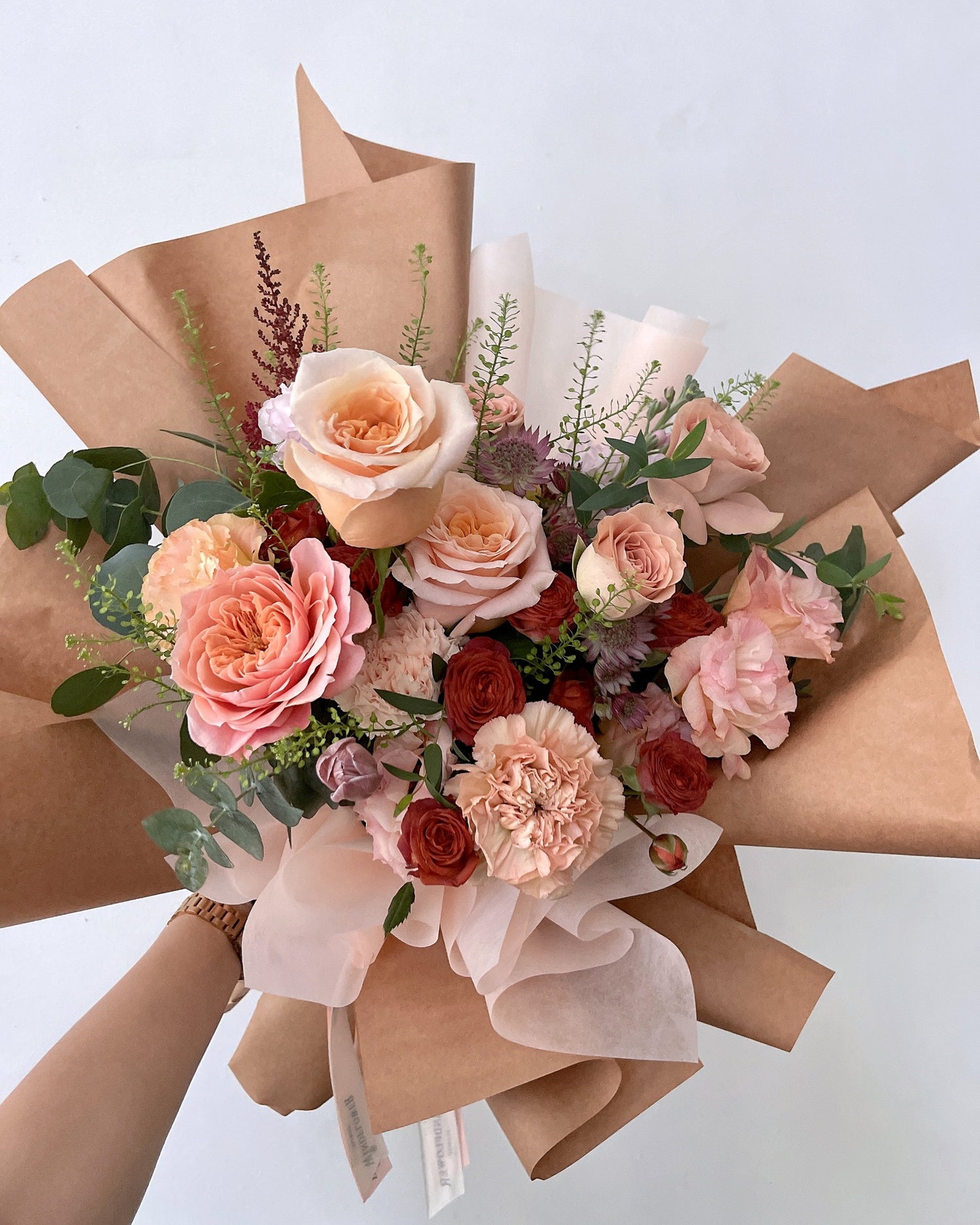 Shimmer Hand Bouquet | Free Same-Day Flower Delivery Singapore