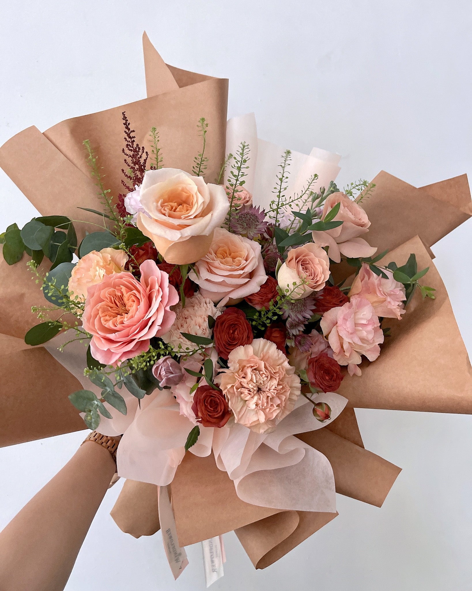 Shimmer Hand Bouquet | Free Same-Day Flower Delivery Singapore