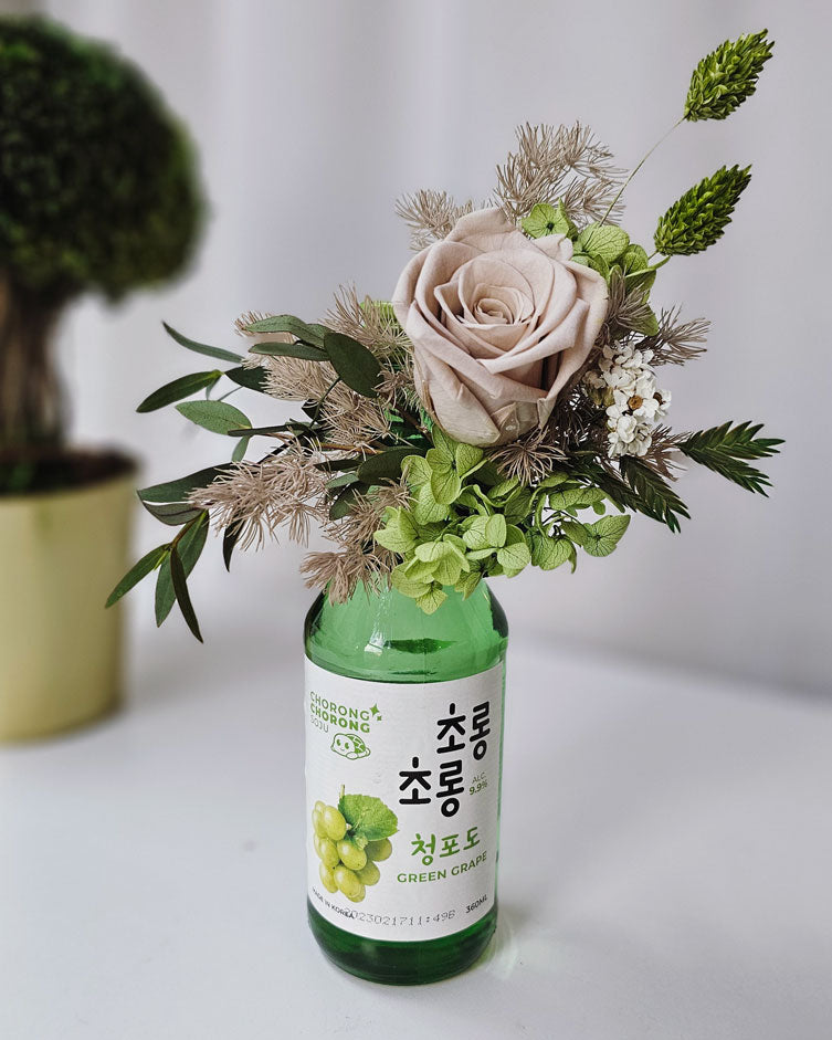 Soju Twist Preserved Flowers | Free Same-Day Flower Delivery Singapore