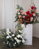 Wedding Hedge Frontal - Autumn by Windflower Florist Singapore