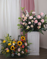 Wedding Hedge Frontal - Summer by Windflower Florist Singapore
