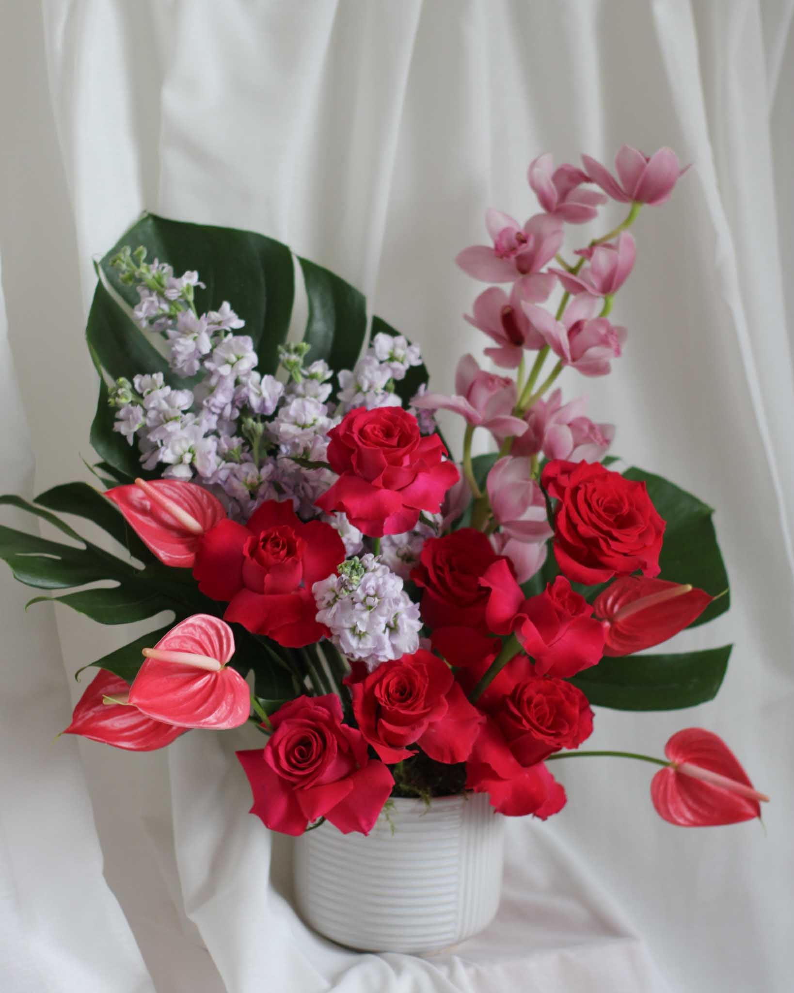 Fuchsia Bloom Hand Bouquet - View 4 | Windflower Florist