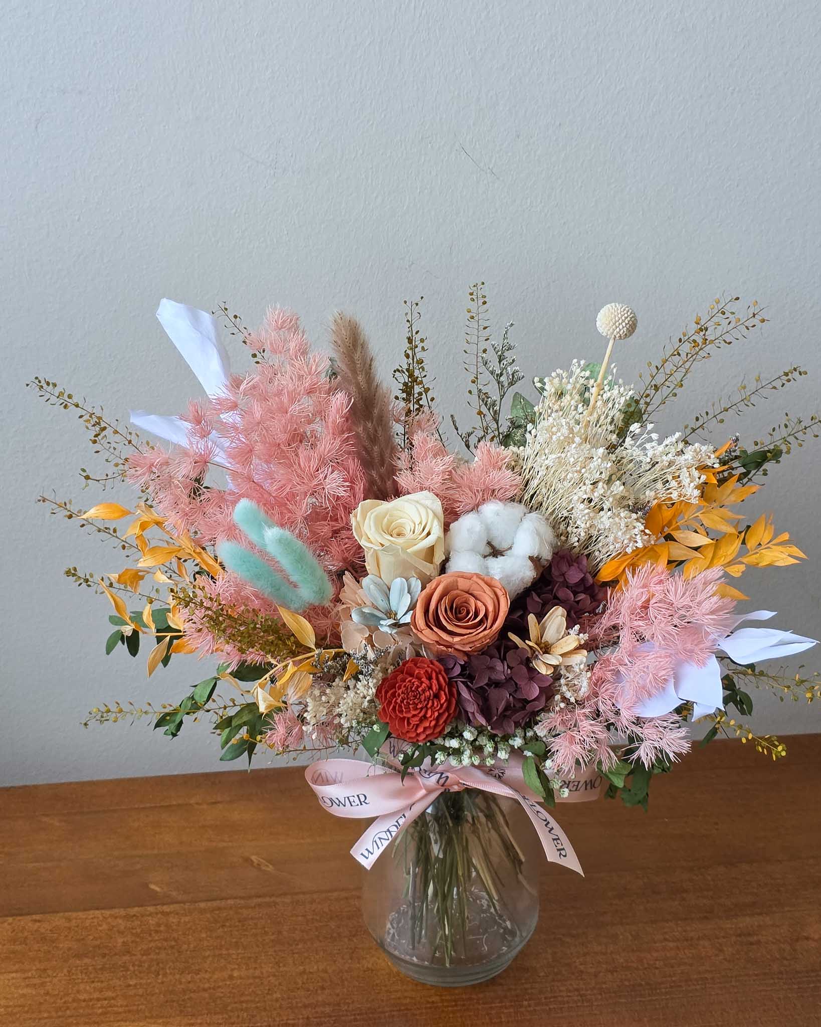 Golden Cherub Hand Bouquet - View 4 | Windflower Florist