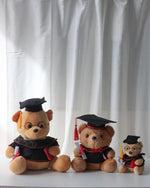 Graduation Bear Ala-Carte Flower Arrangement | Free Same-Day Flower Delivery Singapore