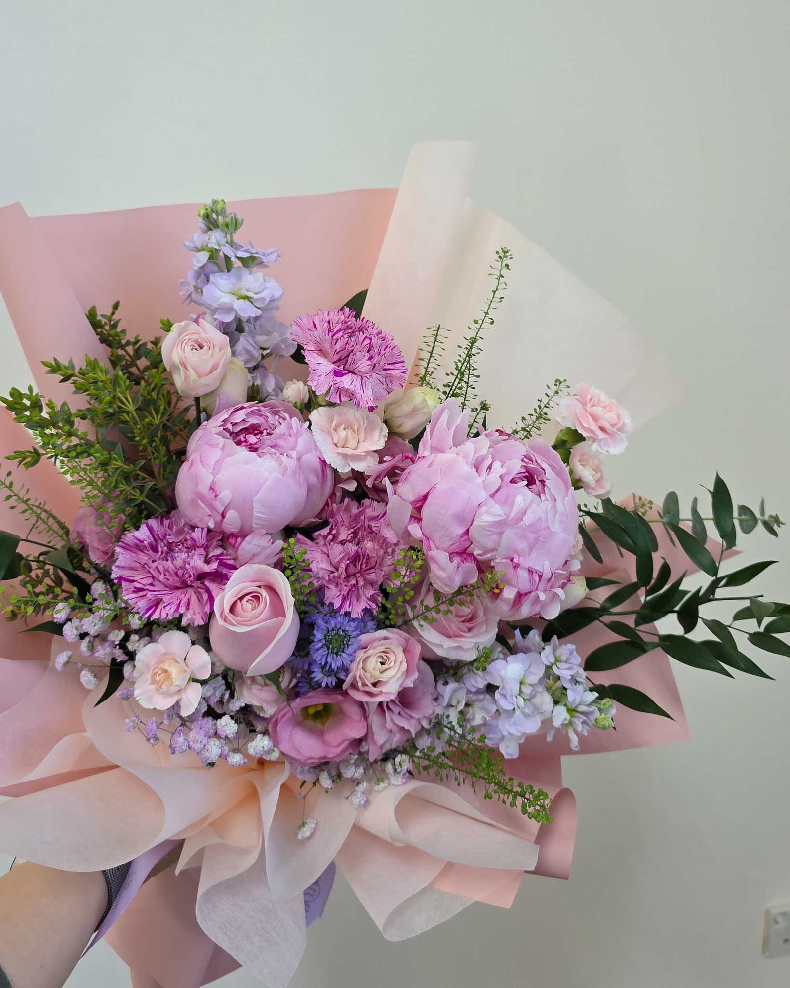Ivy Hand Bouquet | Free Same-Day Flower Delivery Singapore