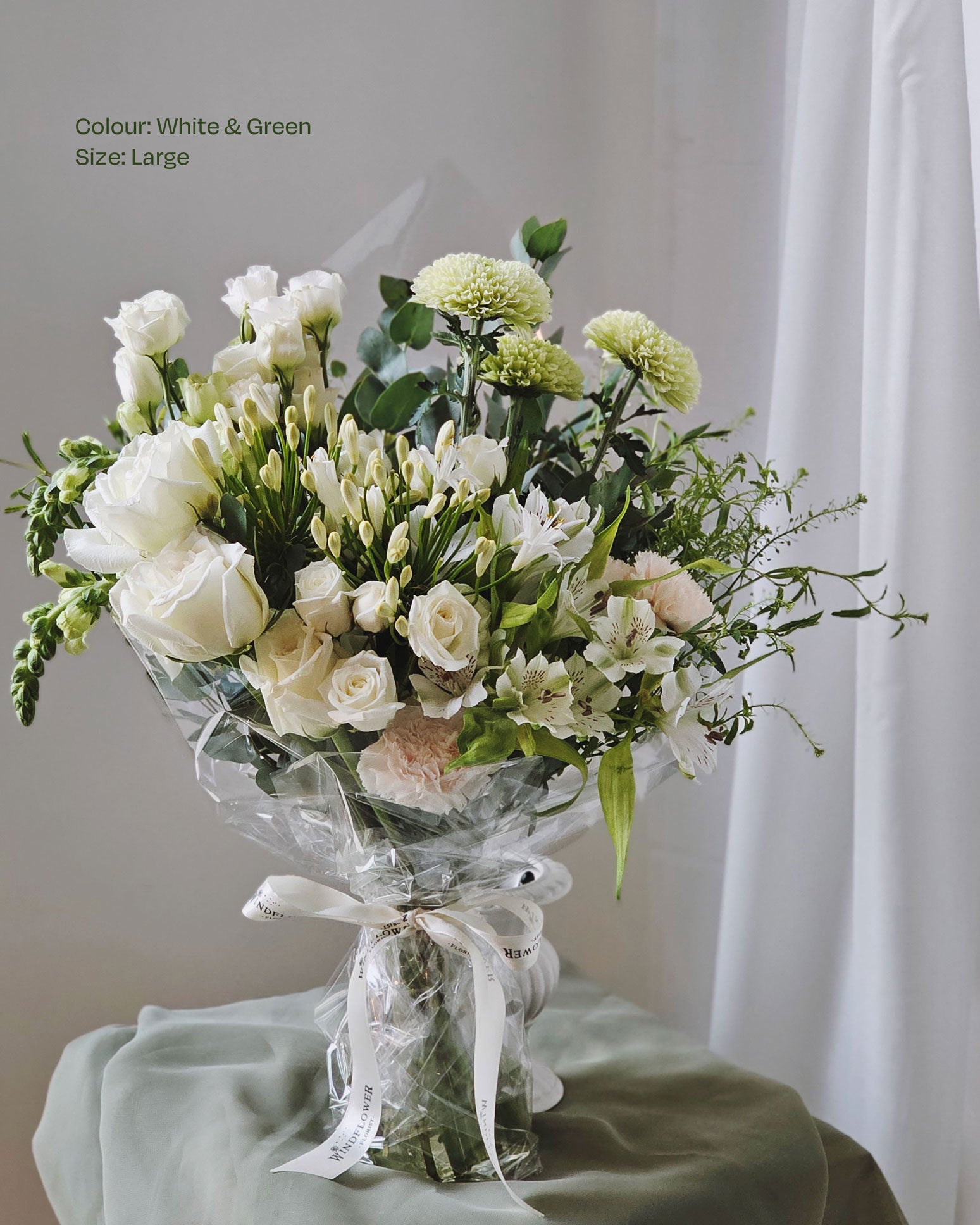 Subscription Flowers - Loose Stalks Flower Arrangement - View 3 | Windflower Florist