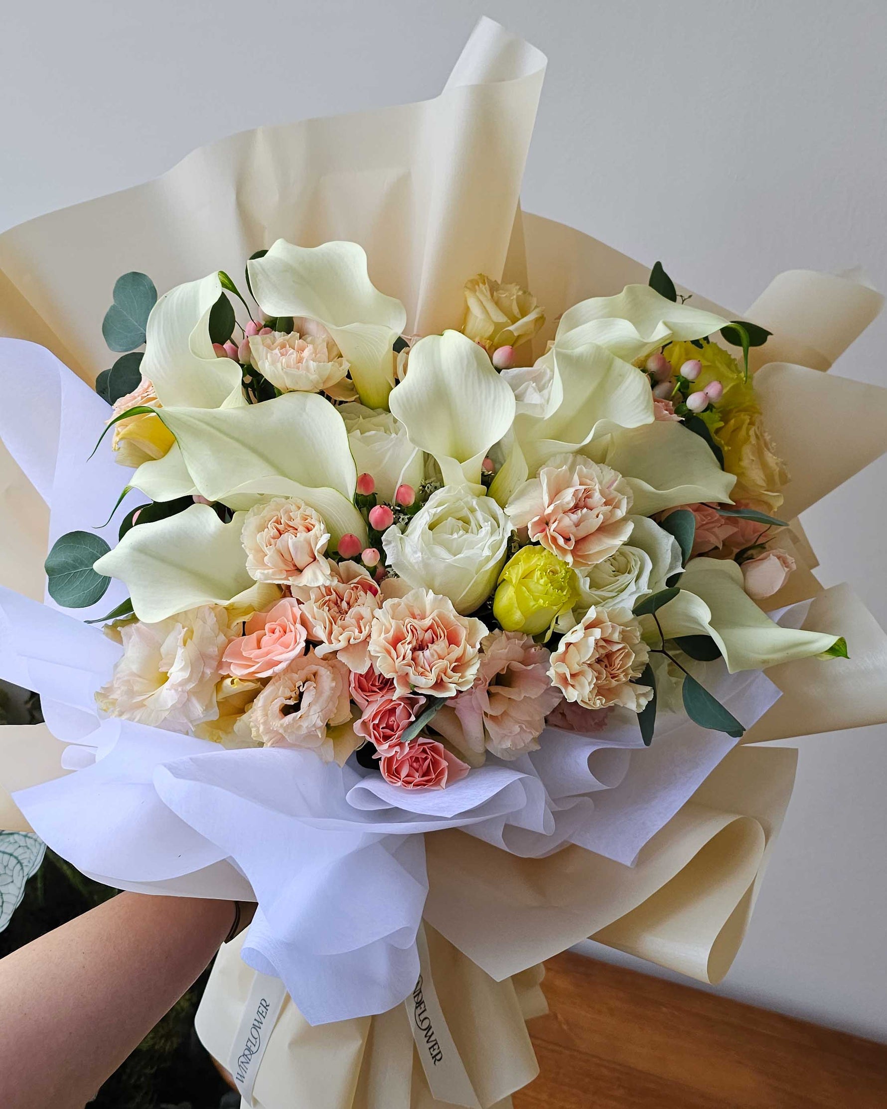 Pure Magnificence Hand Bouquet - View 3 | Windflower Florist