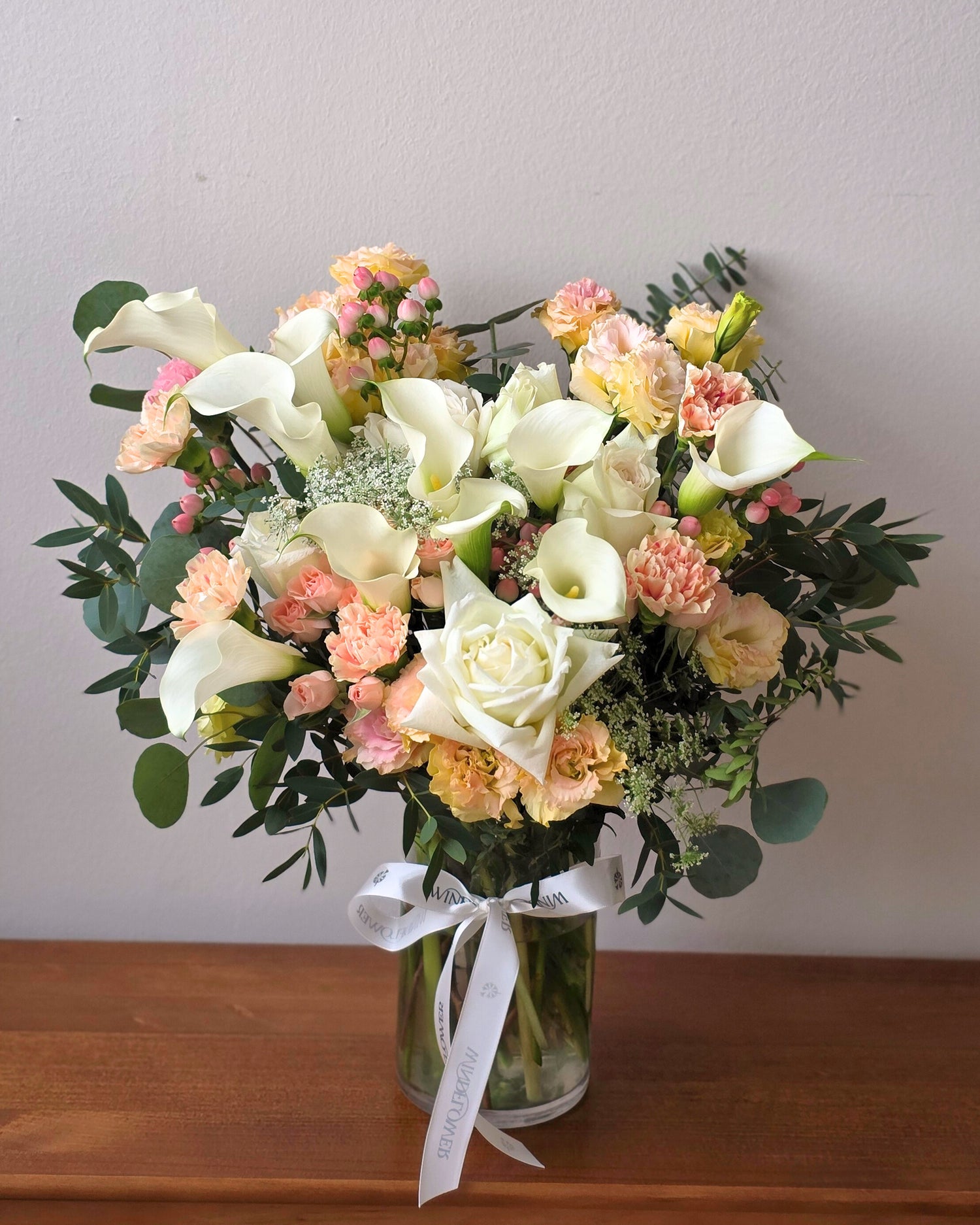 Pure Magnificence Vase by Windflower Florist Singapore