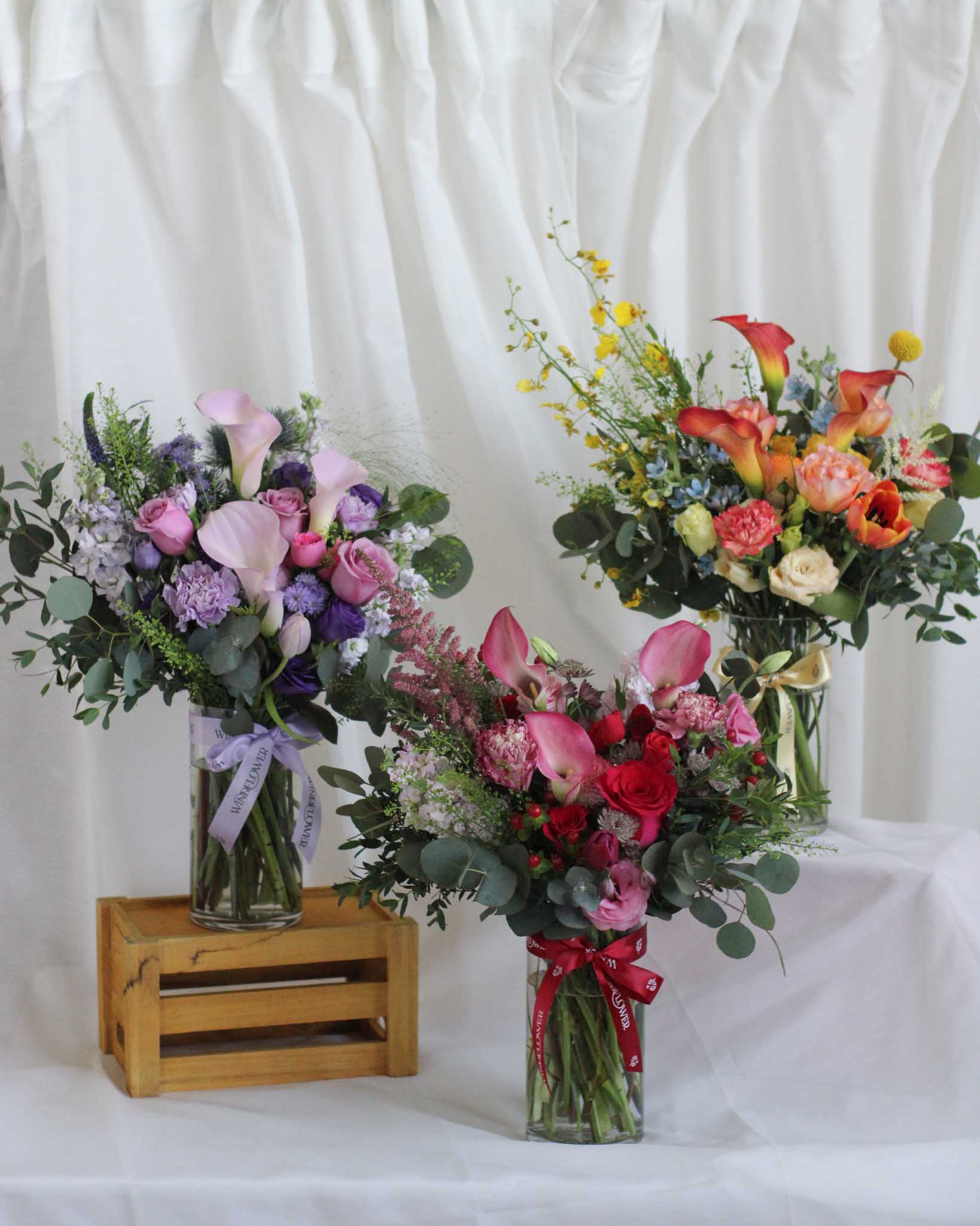 Ultraviolet Royalty Vase - View 3 | Windflower Florist