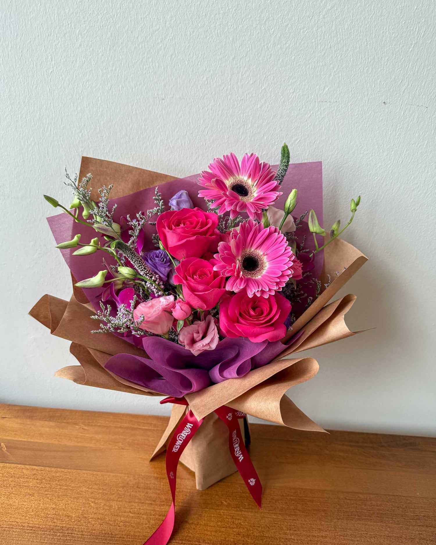 Mochi (Pet-safe) Hand Bouquet by Windflower Florist Singapore