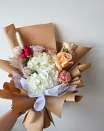 Nutmeg Hand Bouquet | Free Same-Day Flower Delivery Singapore