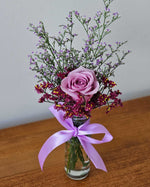 My One and Only - Purple Hand Bouquet - View 4 | Windflower Florist