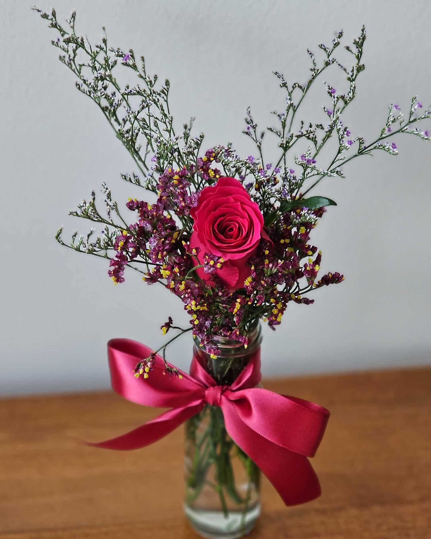 My One and Only - Hot Pink Hand Bouquet - View 4 | Windflower Florist