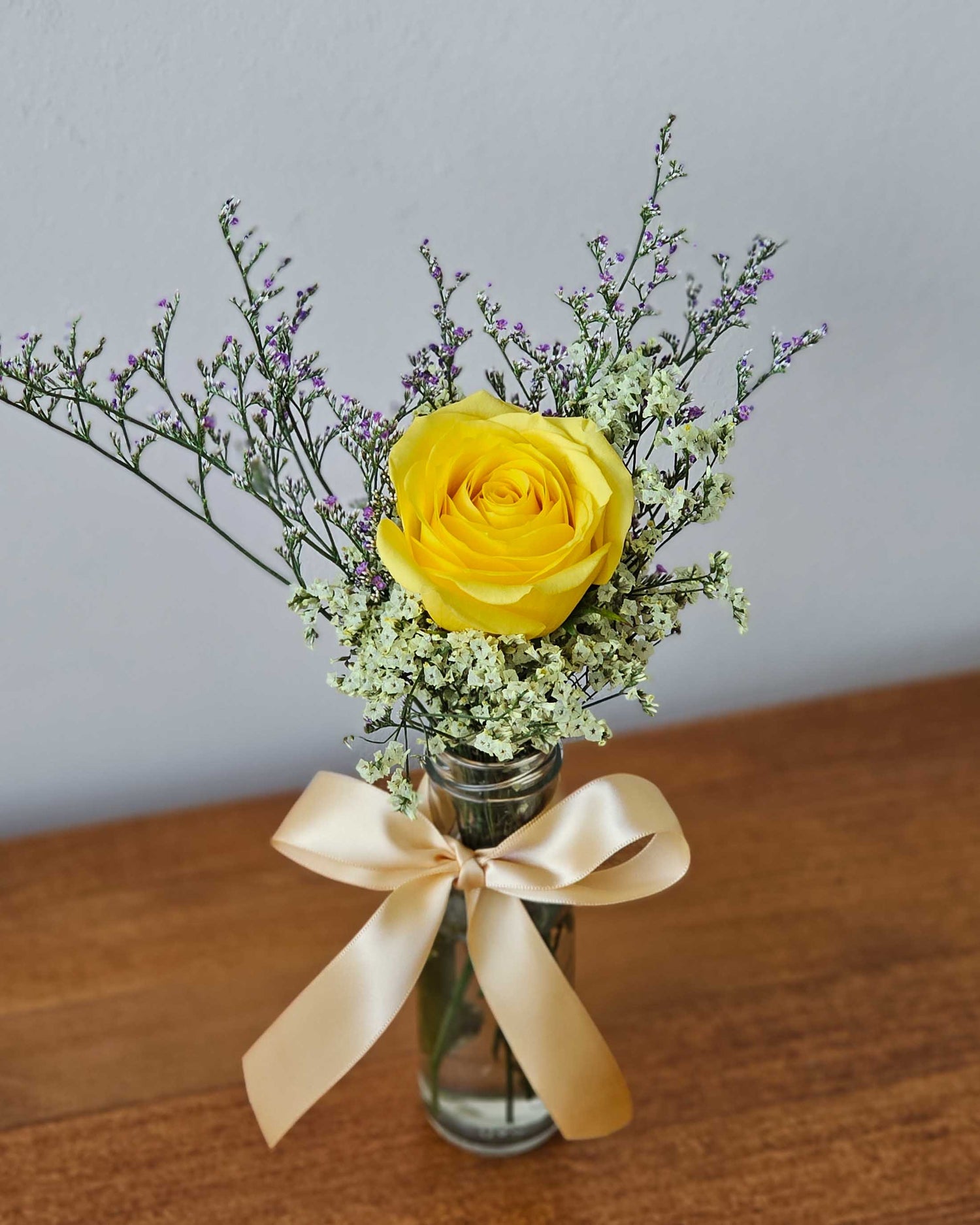 My One and Only - Yellow Hand Bouquet - View 4 | Windflower Florist