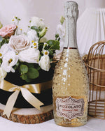 Boite De Fleur Prosecco - Fresh Flowers Gift Hamper by Windflower Florist Singapore