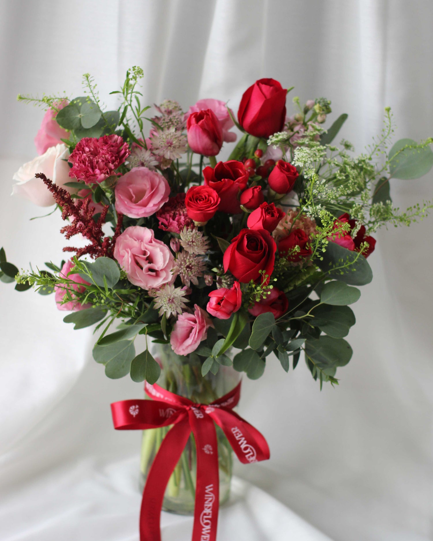 Ruby Quartz Hand Bouquet by Windflower Florist Singapore
