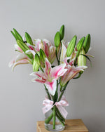 Subscription Flowers - Lily Flower Arrangement | Free Same-Day Flower Delivery Singapore