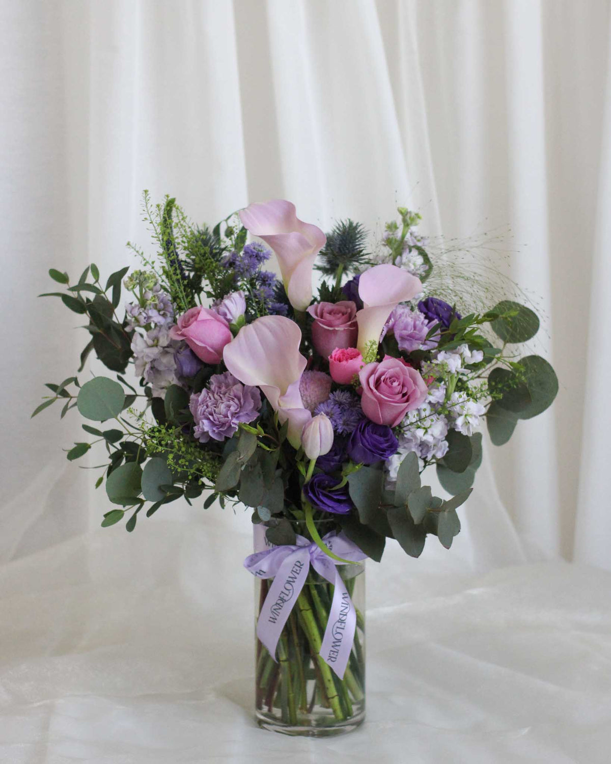 Ultraviolet Royalty Vase by Windflower Florist Singapore