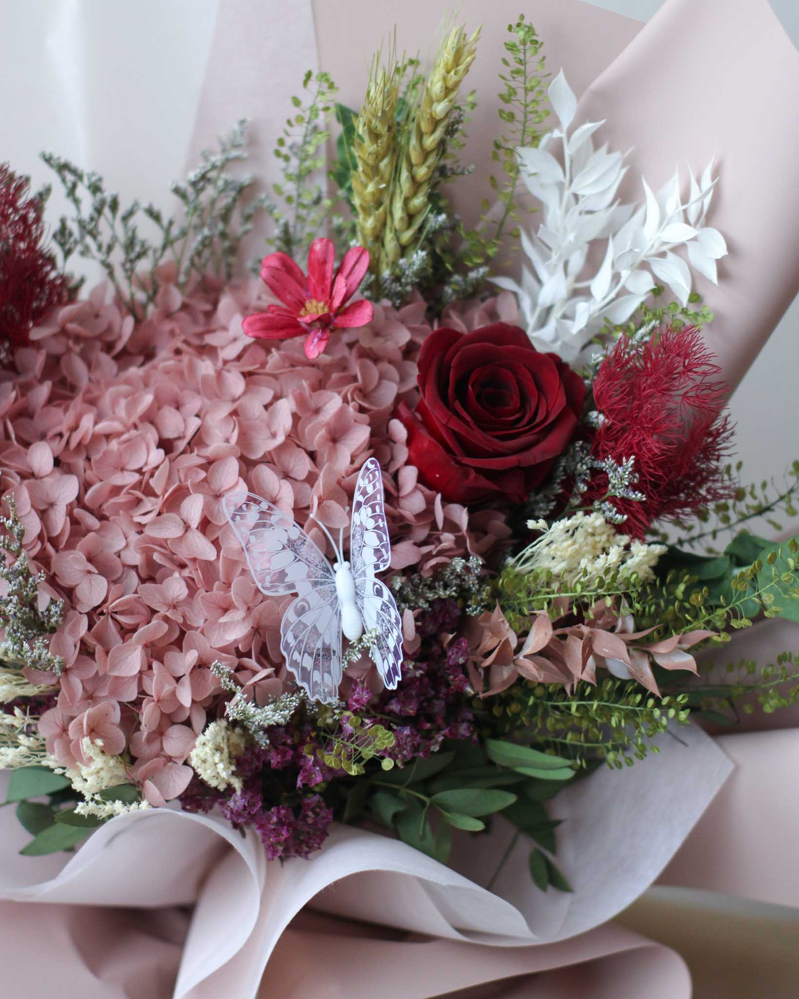 Velvet Reverie Hand Bouquet - View 3 | Windflower Florist