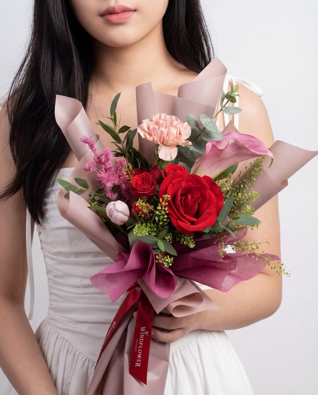 Infinity Love In Red