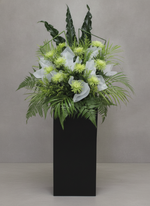 Emerald Serenity condolence flower stand Singapore