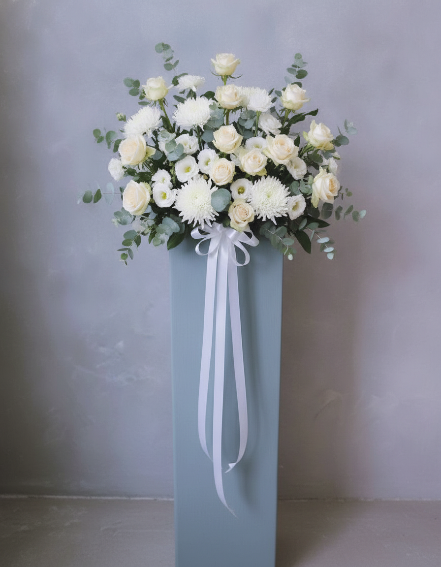 Tender Farewell condolence flower stand Singapore