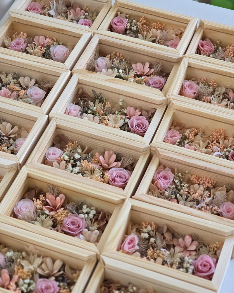 Corporate media kit and VIP gifting florals