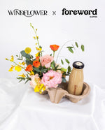 Honey Silk cupholder with White Coffee — Windflower x Foreword Coffee