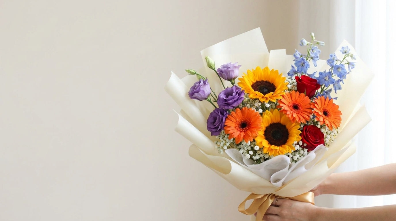 Windflower Florist graduation promo banner