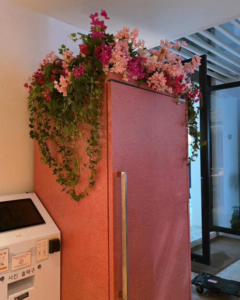 Corporate floral installation and design