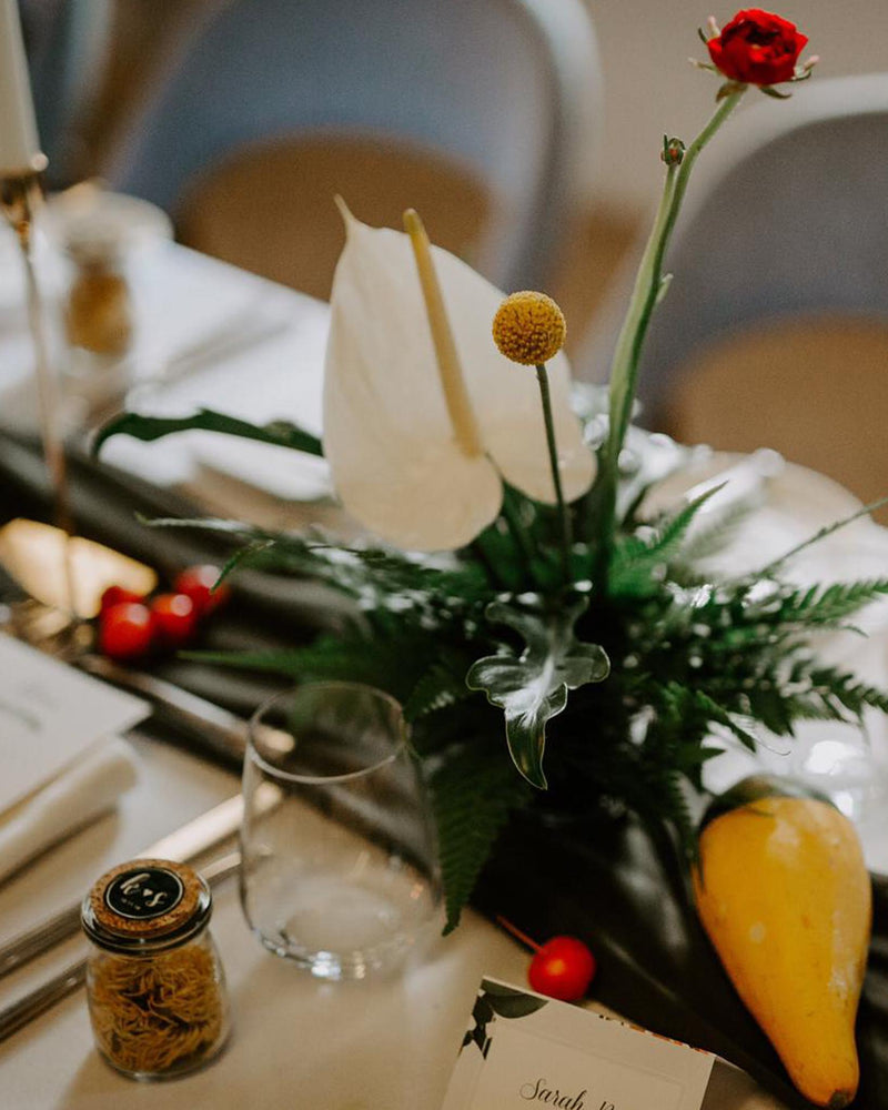Corporate event table styling