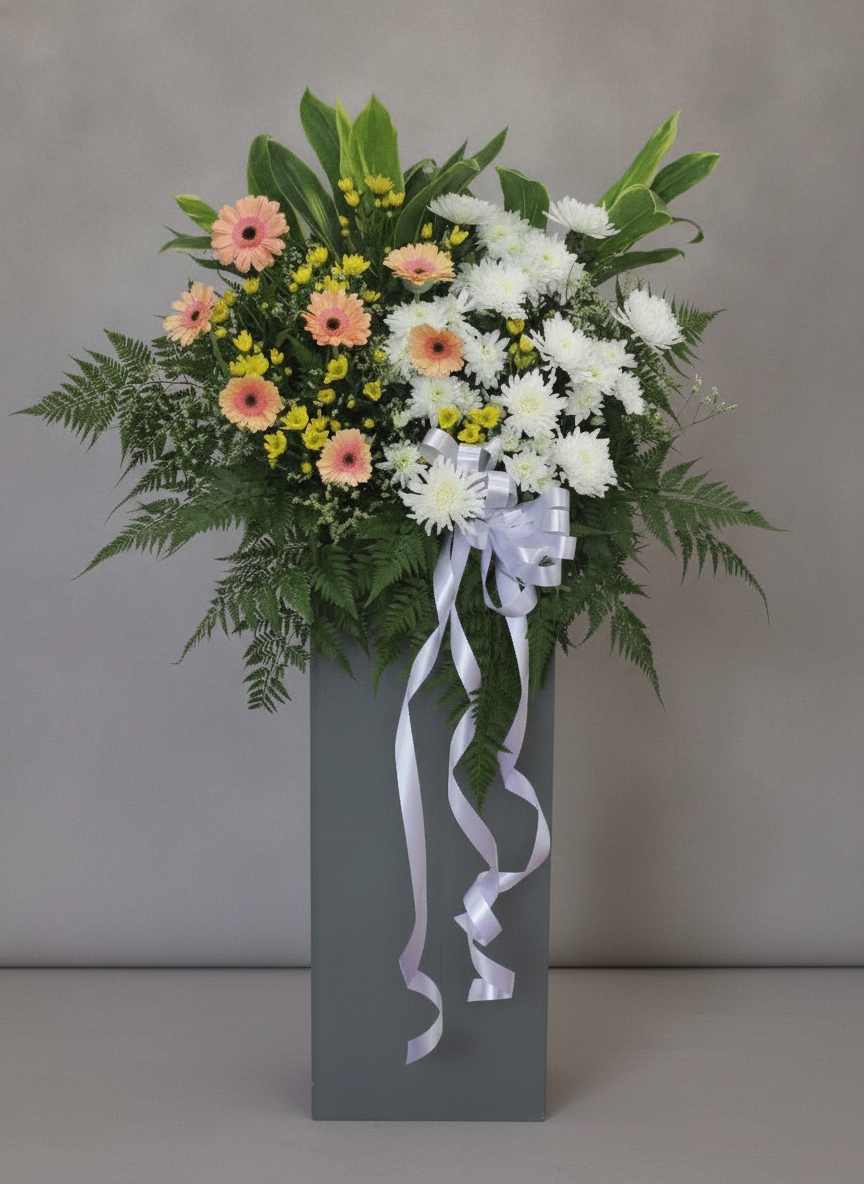 Tender Solace condolence flower stand Singapore