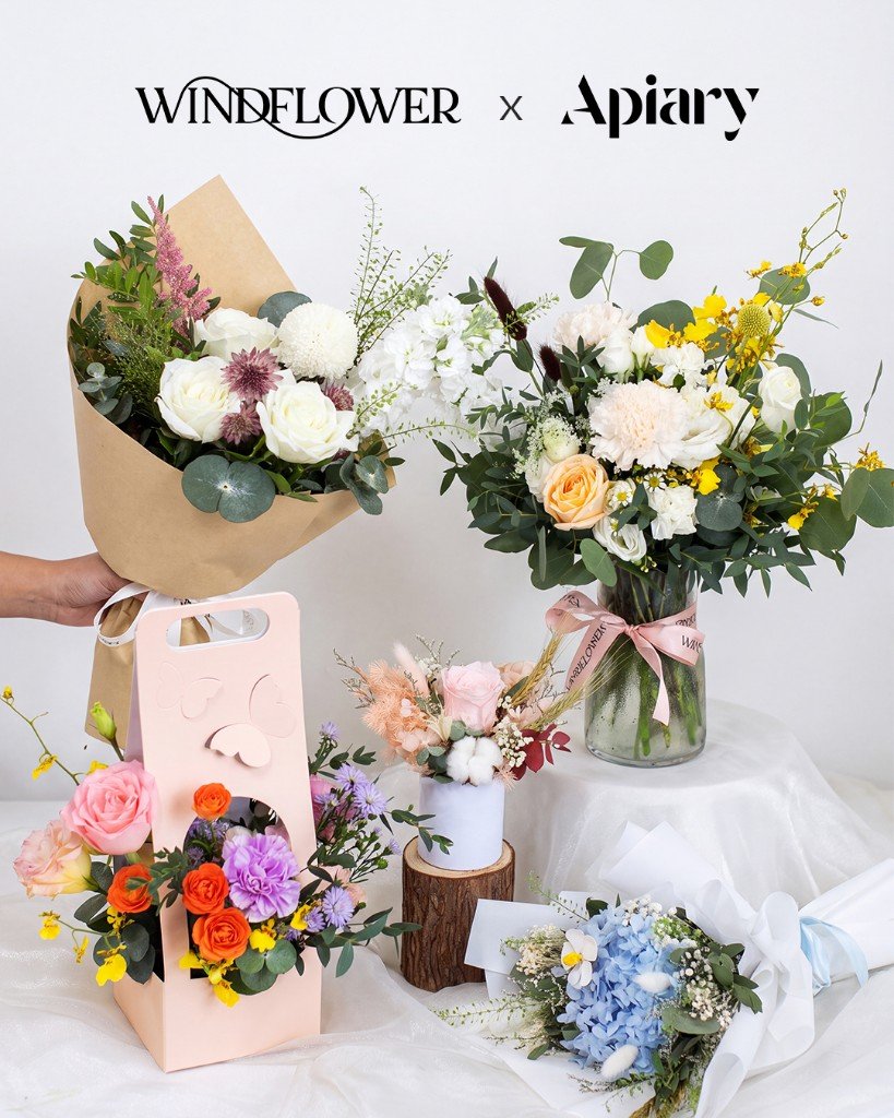 Pandan Swirl — Windflower x Apiary Collection | Windflower x Apiary