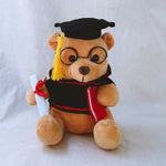 Graduation Bear Ala-Carte Flower Arrangement by Windflower Florist Singapore