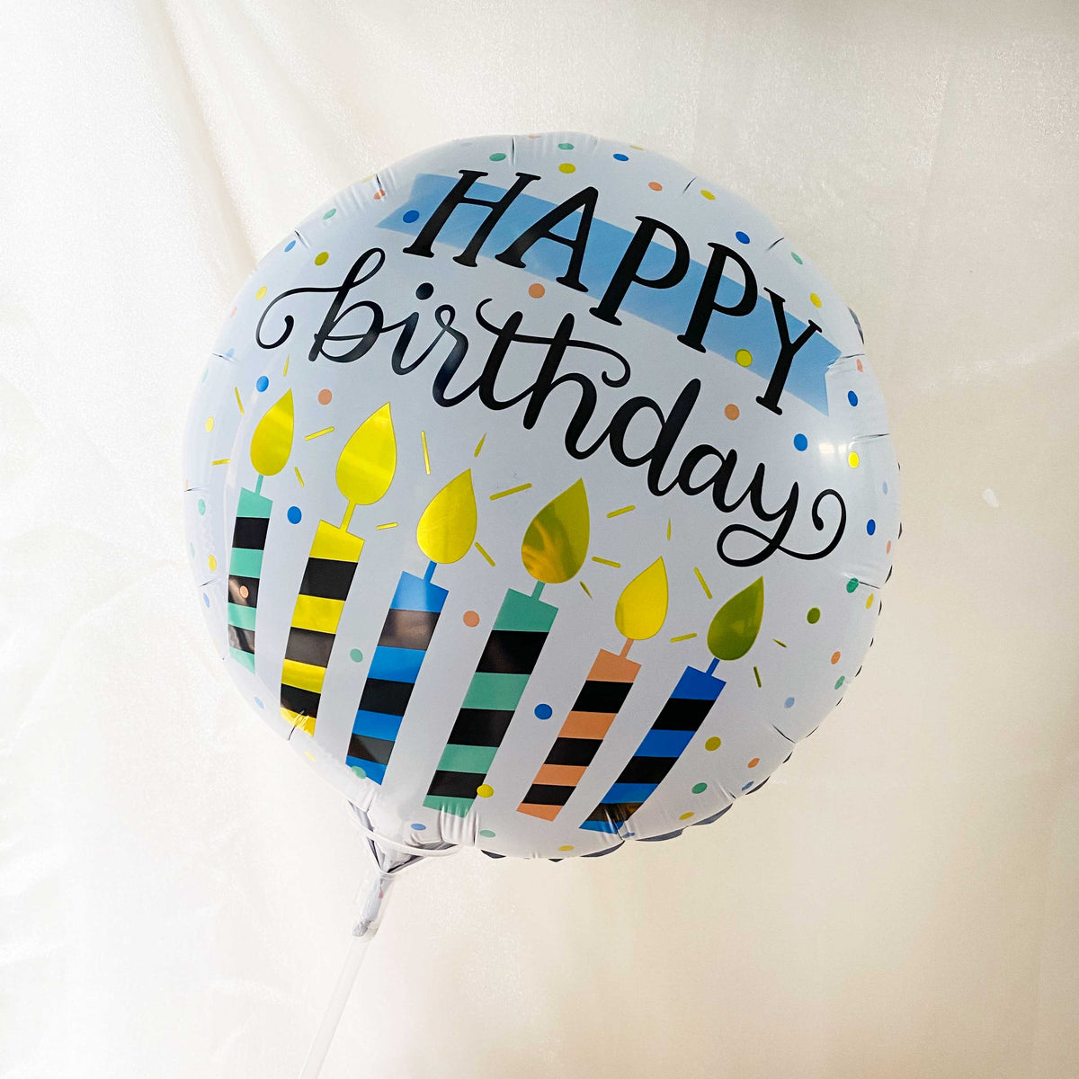 Happy Birthday Candle Balloon