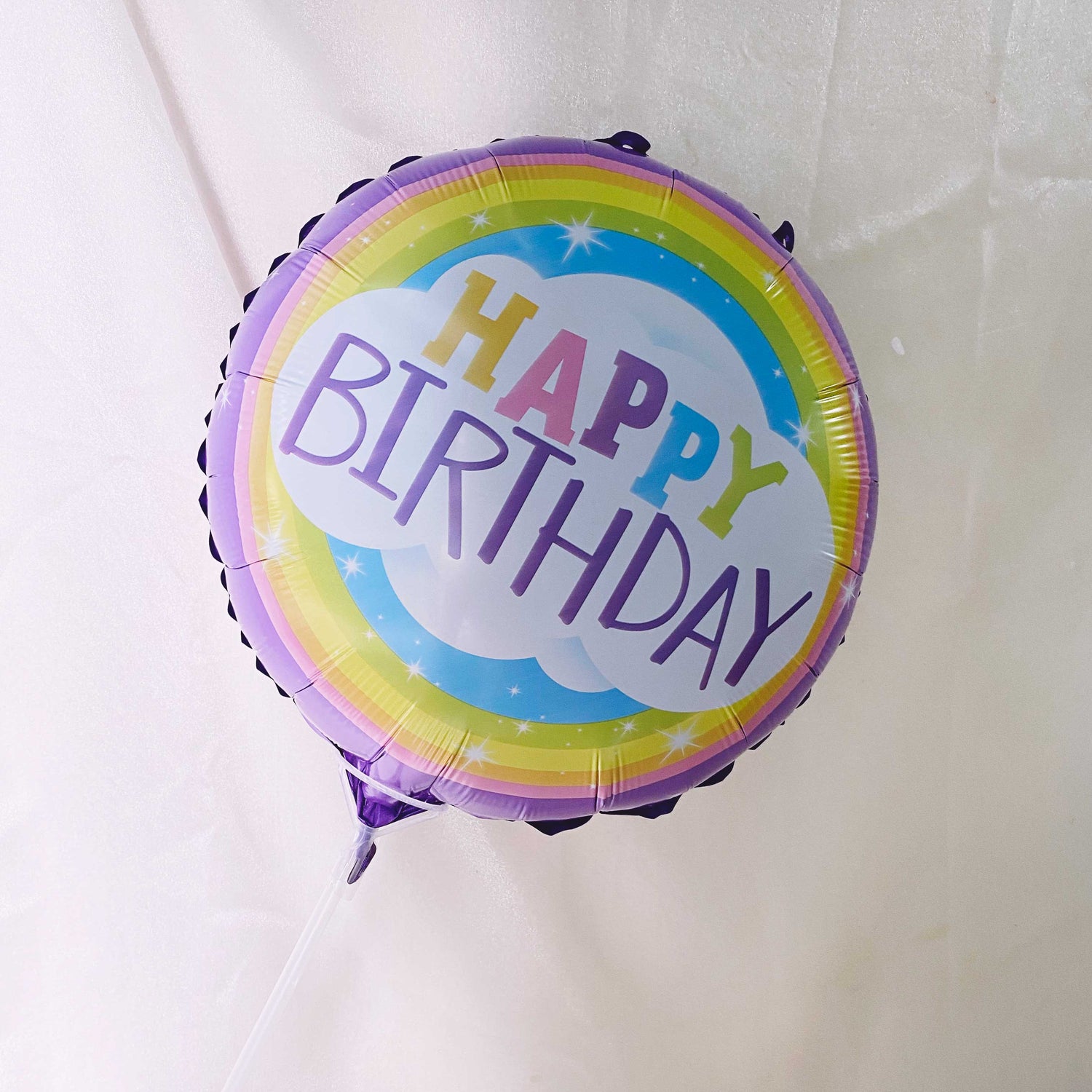 Happy Birthday Rainbow Balloon - Gift Add-On | Windflower Florist Singapore