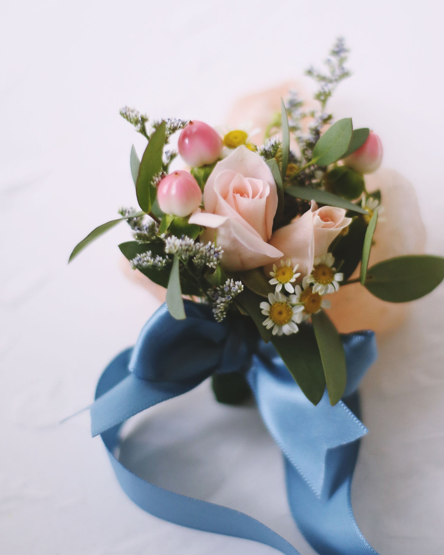 Fresh Wrist Corsages Wedding Flowers by Windflower Florist Singapore