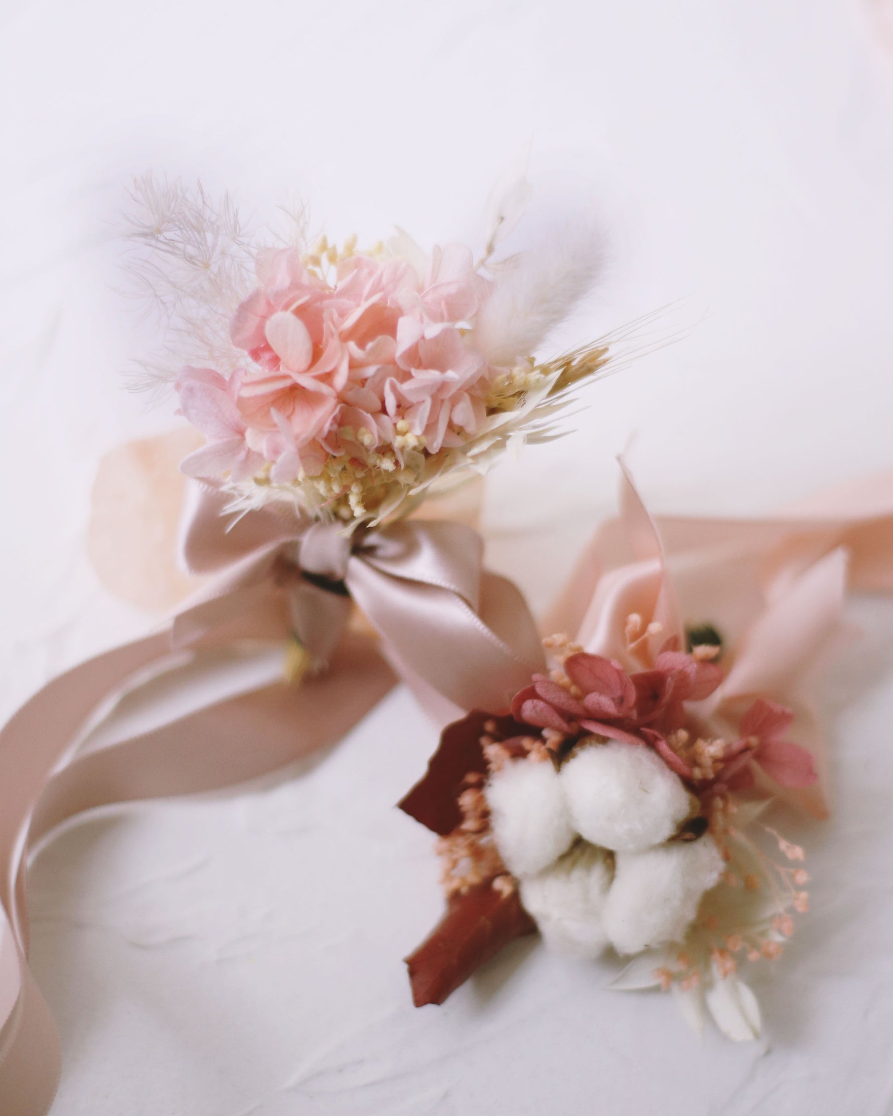 Preserved & Dried Wrist Corsages | Free Same-Day Flower Delivery Singapore