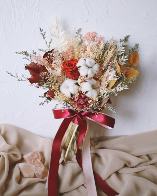 Dried And Preserved Bridal Bouquets - Windflower Florist