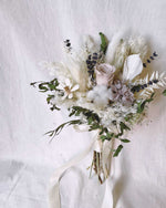 Forever Love Khaki Bridesmaid Bouquet Wedding Flowers | Free Same-Day Flower Delivery Singapore
