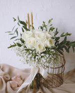 Roses Bridal Bouquet | Free Same-Day Flower Delivery Singapore