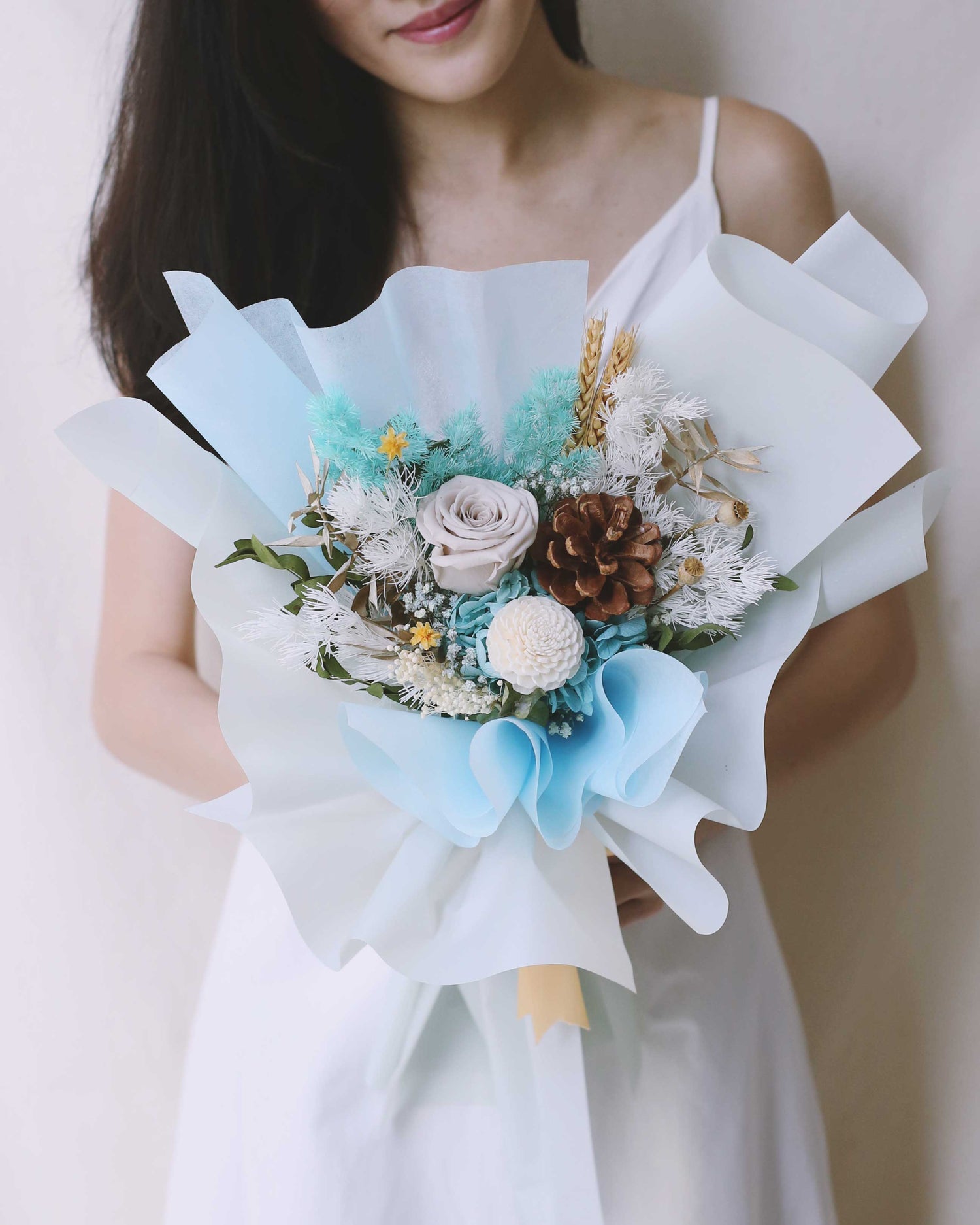 A Whole New World Hand Bouquet | Free Same-Day Flower Delivery Singapore