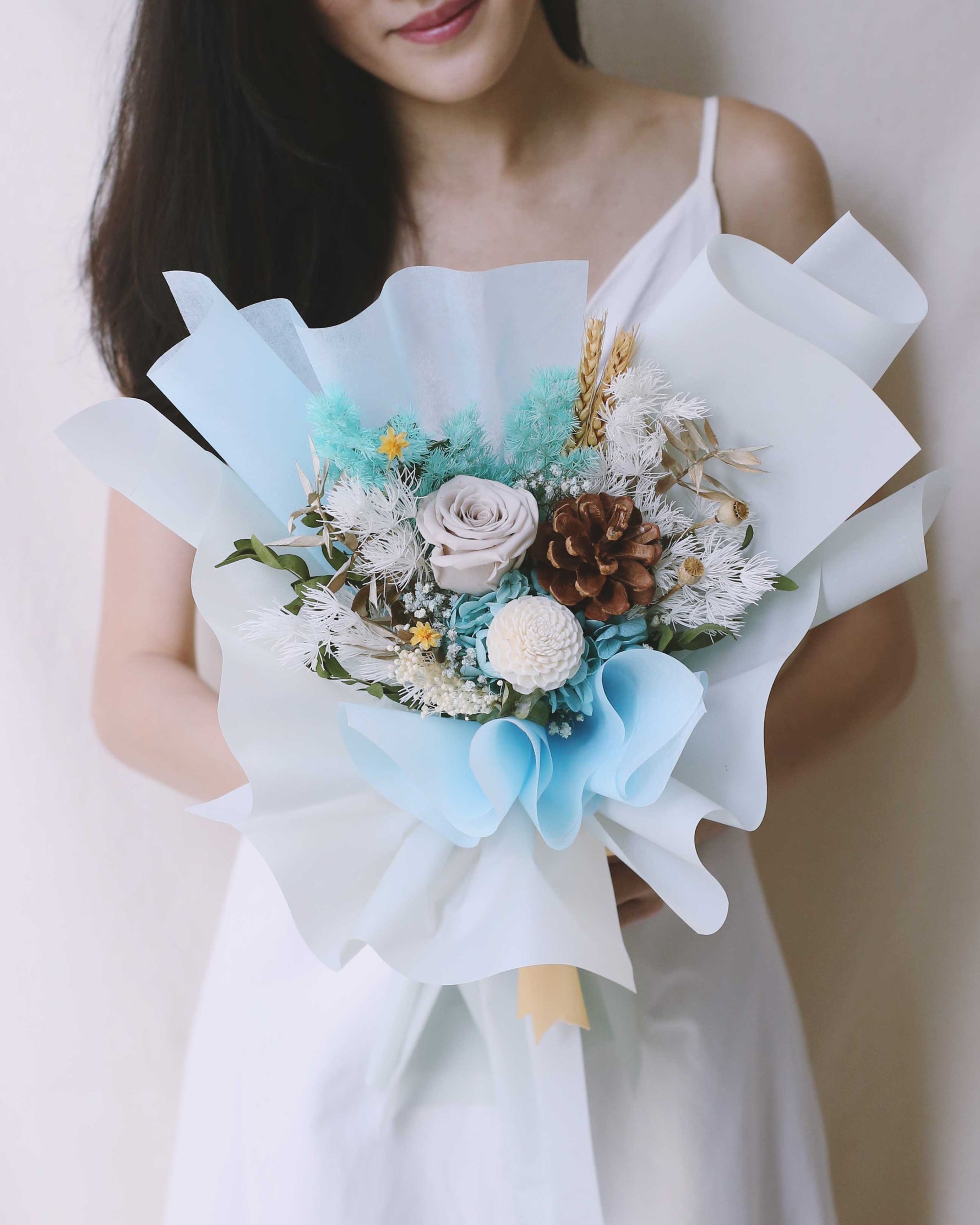 A Whole New World Hand Bouquet | Free Same-Day Flower Delivery Singapore