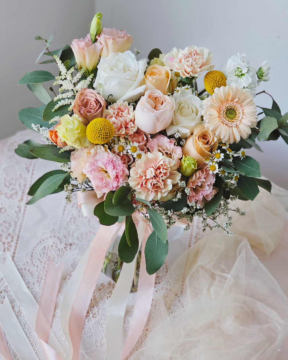 Blossoms Bridal Bouquet- Frontal